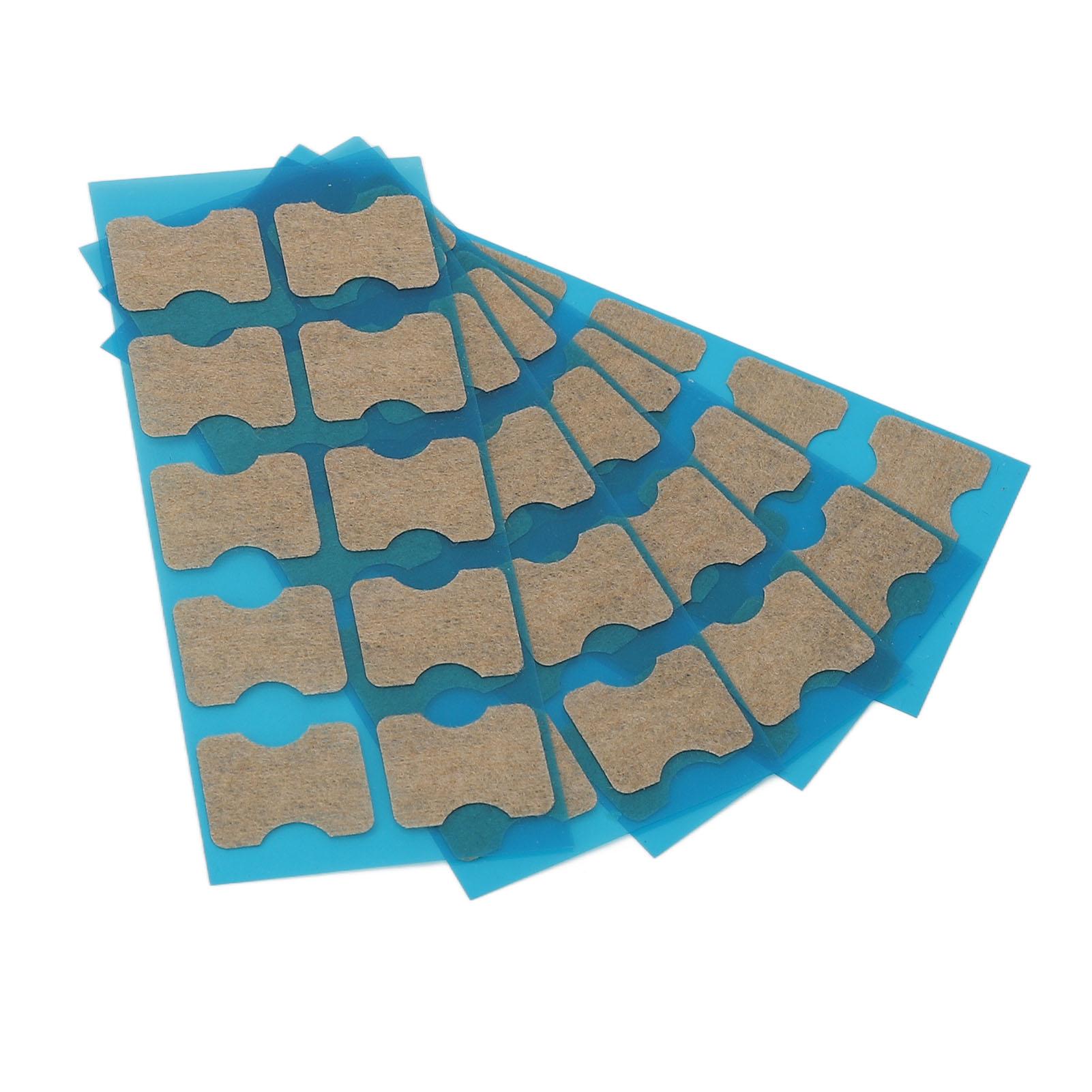 

50 шт. Наклейки для коррекции ногтей на ногах Вросший ноготь Безболезненные эластичные пластыри Без геля Уход за здоровьем