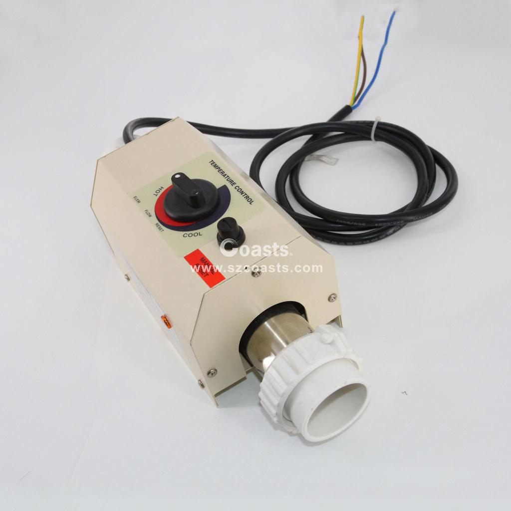 3KW Electric Heater for Swimming Pool and Bathtub: Automatic, Constant Temperature, Small Power, Massage Function.