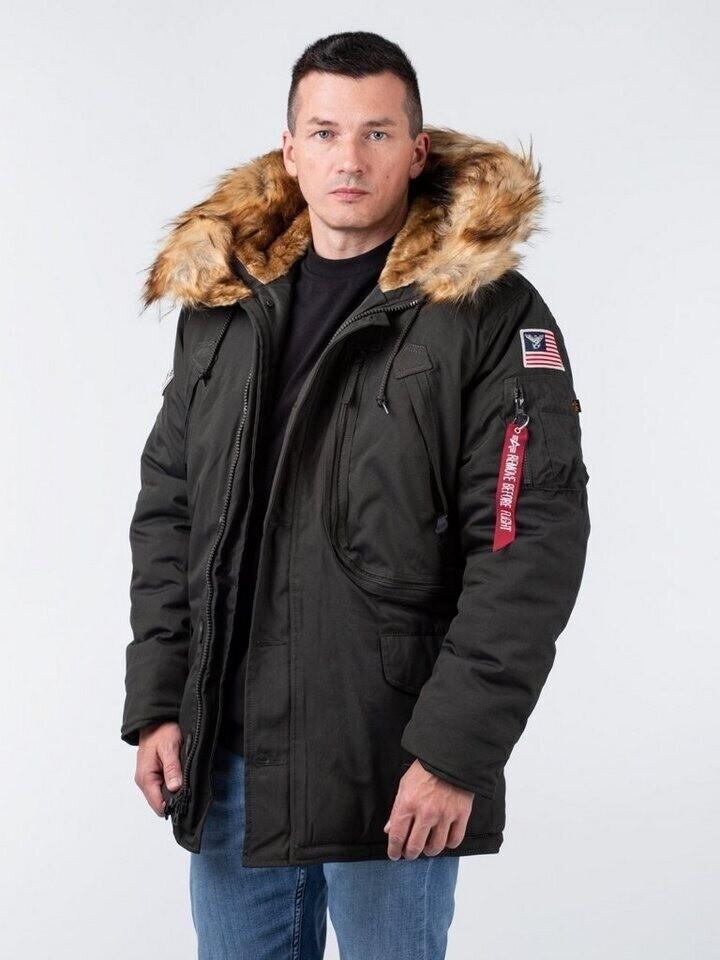 Зимняя куртка Alpha Industries Polar Jacket (123144) черная олива (123144-413)