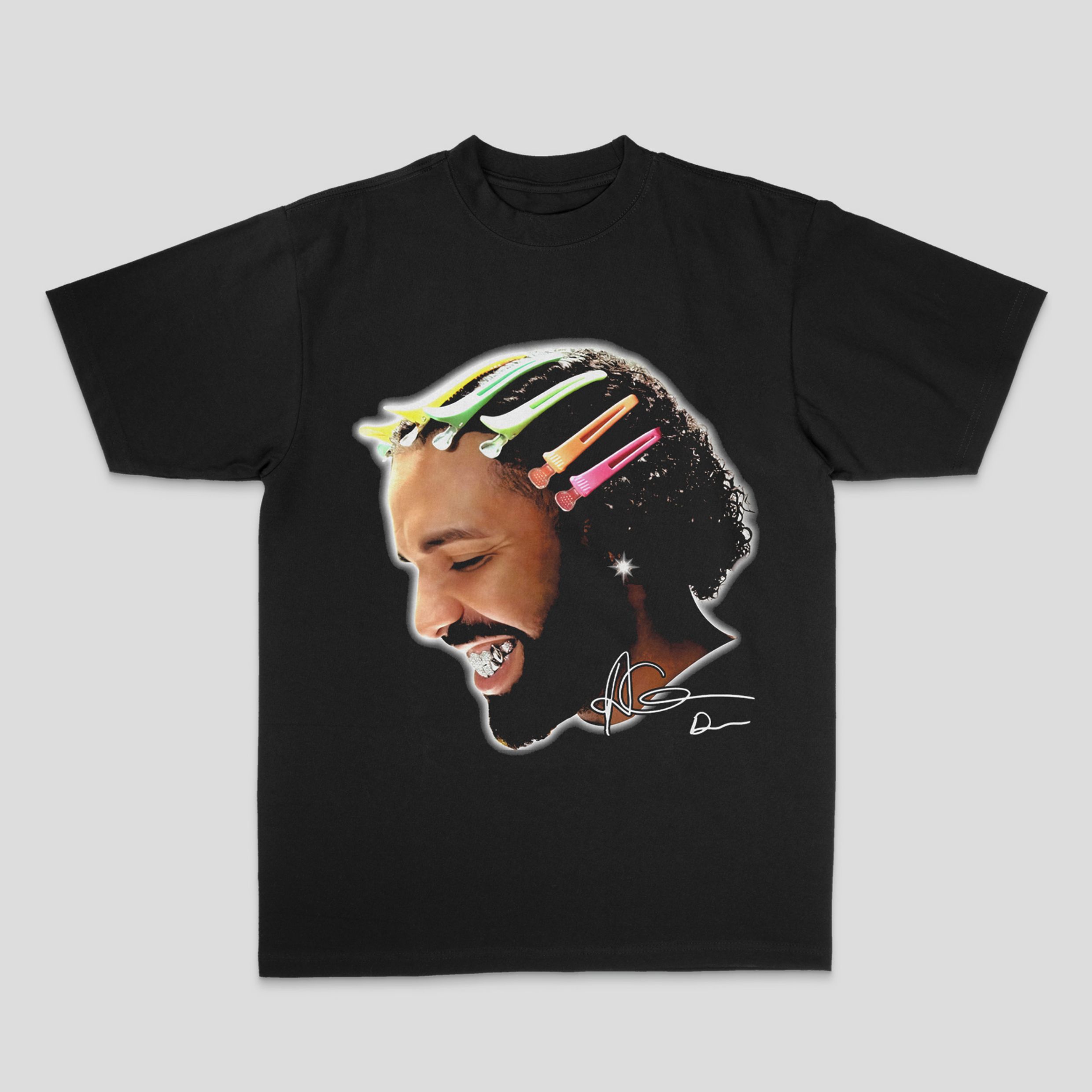 

European and American Drake Male Duck Rock Hiphop and Rap Top High Street Sporty Casual Mens Tshirt Womens Tshirt Couple 4XL