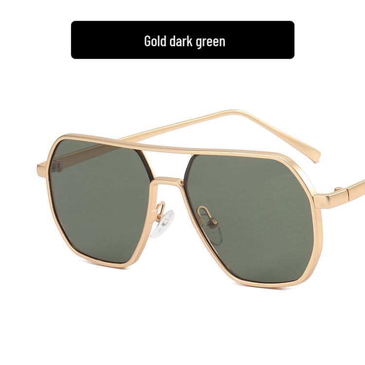 Men's Trendy Double Bridge UV Protection Driving Sunglasses 2022