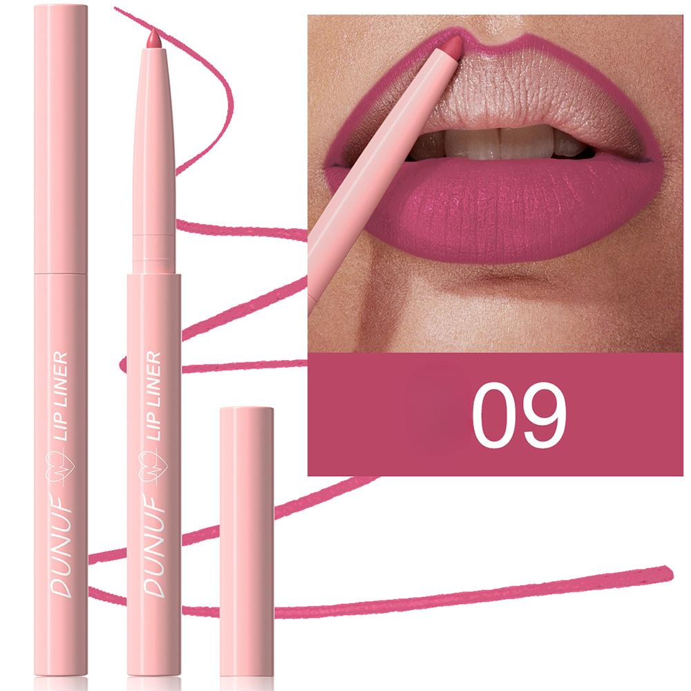 

Карандаш для губ 12 цветов – Стойкий и не размазывающийся карандаш для губ, гладкая и кремовая текстура, высокая пигментация для точного контура губ,