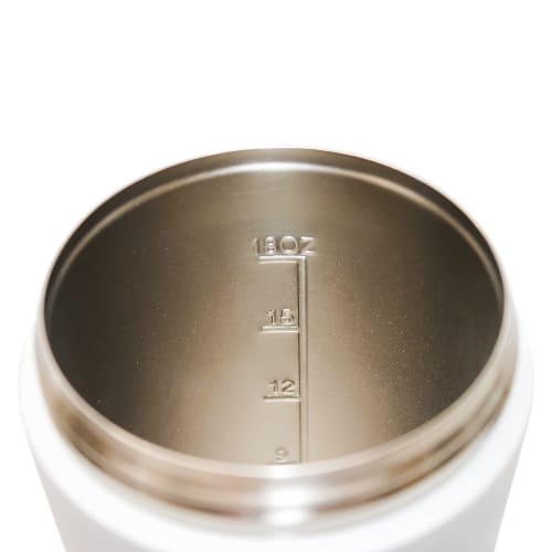 Kulbay Sports STEEL | Insulated 650ml Stainless Steel Protein Shaker | Vacuum Shaker | 18oz (Approx. 500ml) Capacity | with Ball