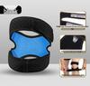 Breathable Silicone Knee Support Strap for Sports - Shock Absorption for Running, Cycling, Badminton, and Hiking