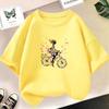 Cute Cartoon Girl T-shirts Girls Summer Unicorn Friends Clothes Baby T Shirts Children Short Sleeve Clothing Graphic T-shirt Tee