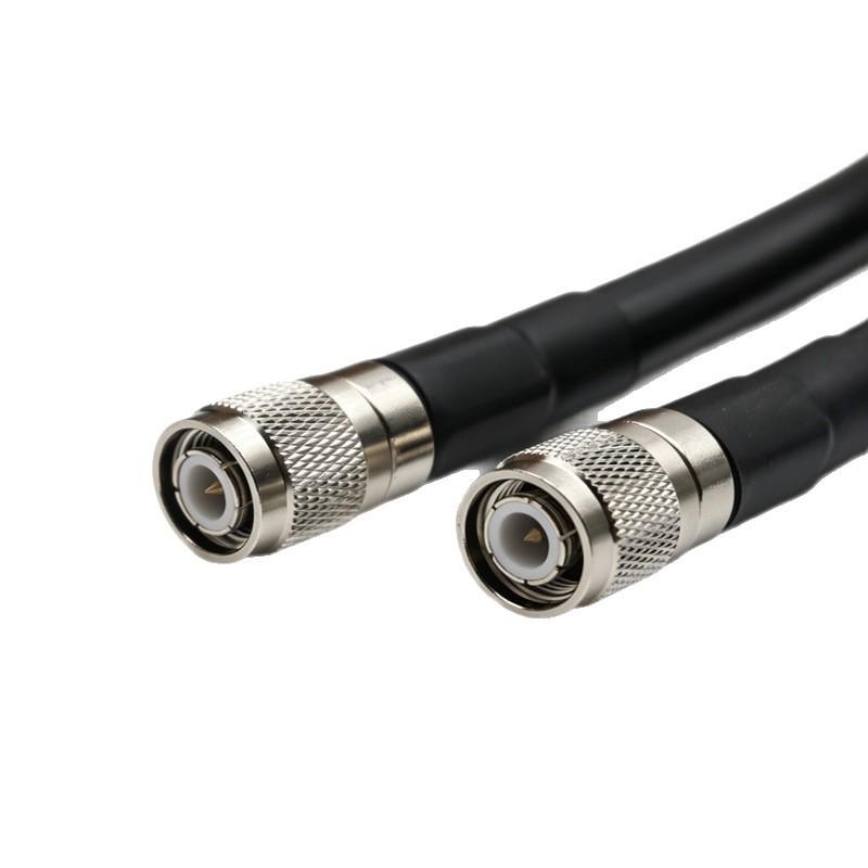 Guanyuan Coaxial TNC Male-to-Male RF Extension Cable SYV50-7
