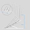 Aluminum Zinc Zinc Alloy Laptop Holder Stand ABS Foldable Laptop Stand Portable Laptop Cooling Bracket  Home