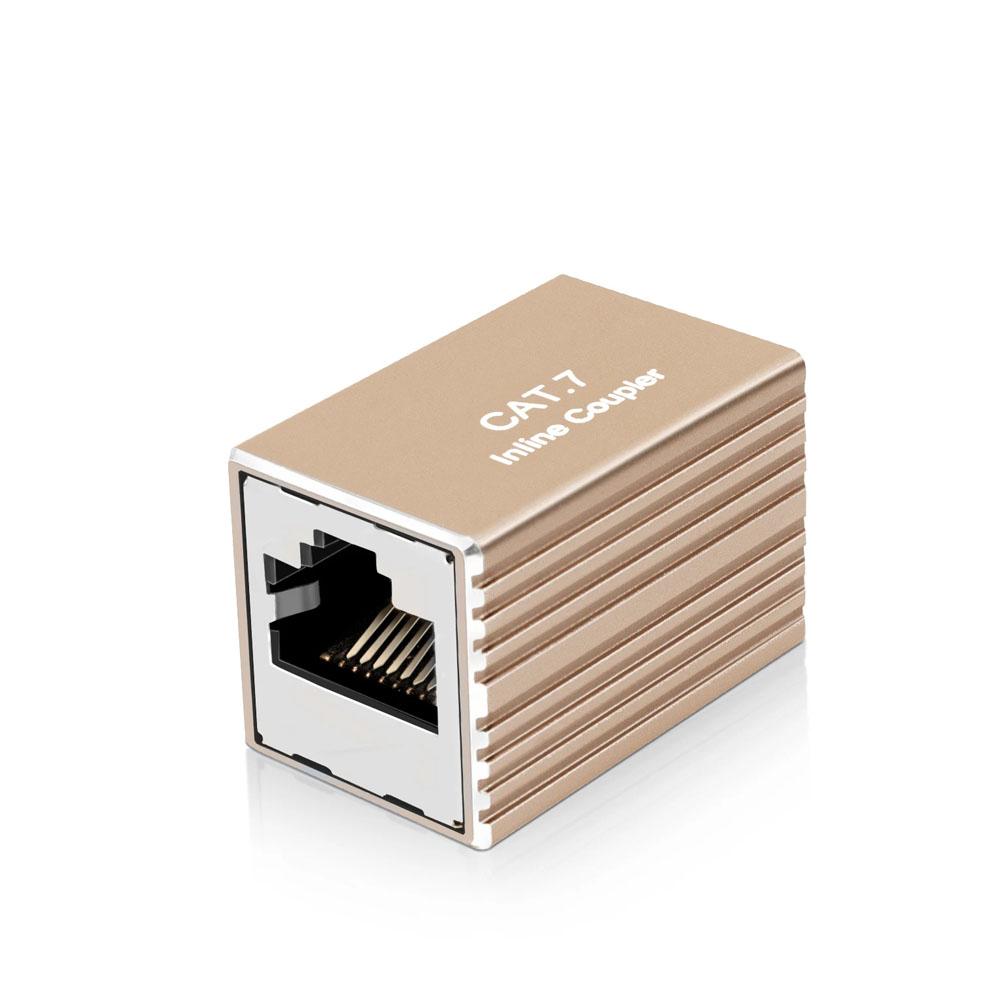 RJ45 Coupler Female‑to‑Female 10Gbps Shielded Stable Transmission Ethernet Connector for Cat5e Cat6 Cat7 Network Extension