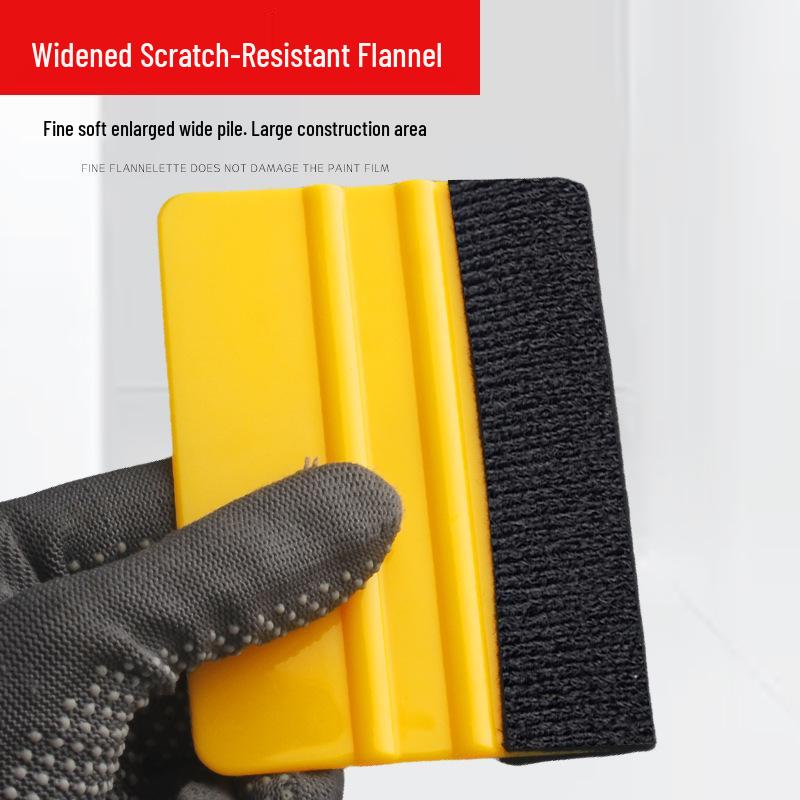 Car Film Color Change Flannel Scraper Tool