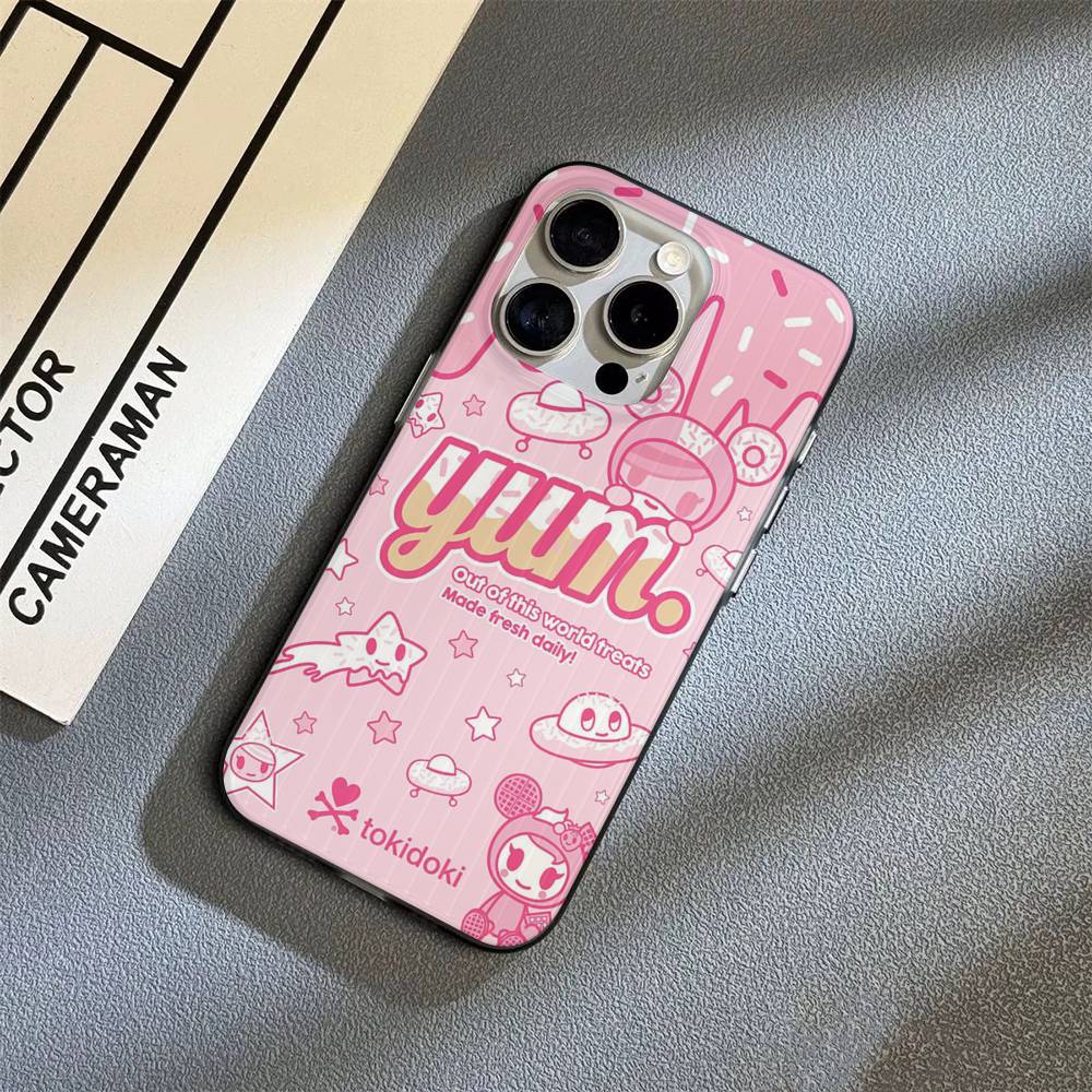 Fashion Brand T-Tokidoki For IPhone 17 16 15 14 13 12 11 Pro Max Plus Pro Clear Phone Cover Non-Slip Shell