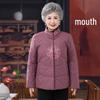 Women's Fleece Embroidered Cotton Jacket: Grandma's Thick, Warm Chinese-Style Coat for Winter