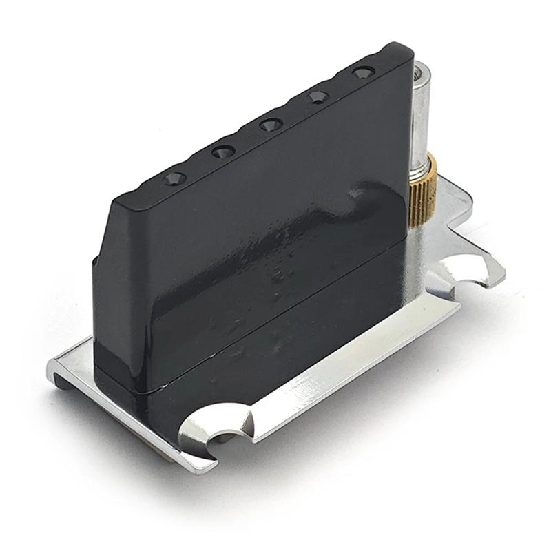 Classy-For Electric Guitar Parts Small Double Locking System Tremolo Bridge String Spacing 10.5Mm Black Tremolo Seat