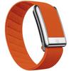 Suitable for Whoop 5.0 Mg Wristband Strap W  Leather Nylon Woven Elastic Whoop Sports Replacement Strap Gold Silver Metal