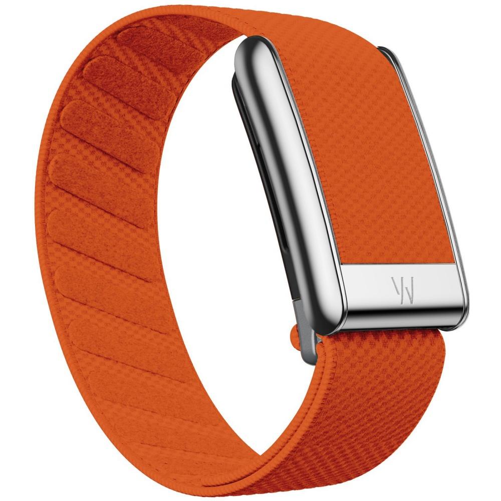 Suitable for Whoop 5.0 Mg Wristband Strap W Leather Nylon Woven Elastic Whoop Sports Replacement Strap Gold Silver Metal