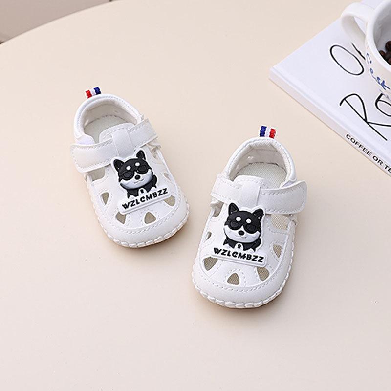 Baby Toddler Soft Sole Walking Shoes For Newborns With Velcro Closure Summer Kids Sneakers