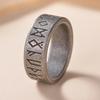 Vintage Odin Norse Viking Amulet Runové prsteny pro muže Cool prsten z nerezové oceli s keltským uzlem Svatební šperky Dárky k Valentýnu