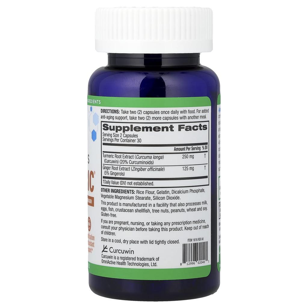 BioTRUST, Ageless Turmeric®, 60 Capsules