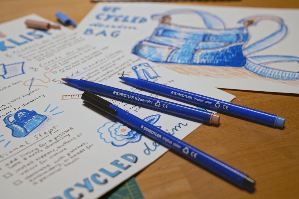 STAEDTLER Triplus Pen 20 323 SB20 Water-Based Set, Colors,