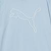 Puma Casual Breathable Short Sleeve Drop Shoulder T-Shirt Women Tops Light-Blue 673412-79