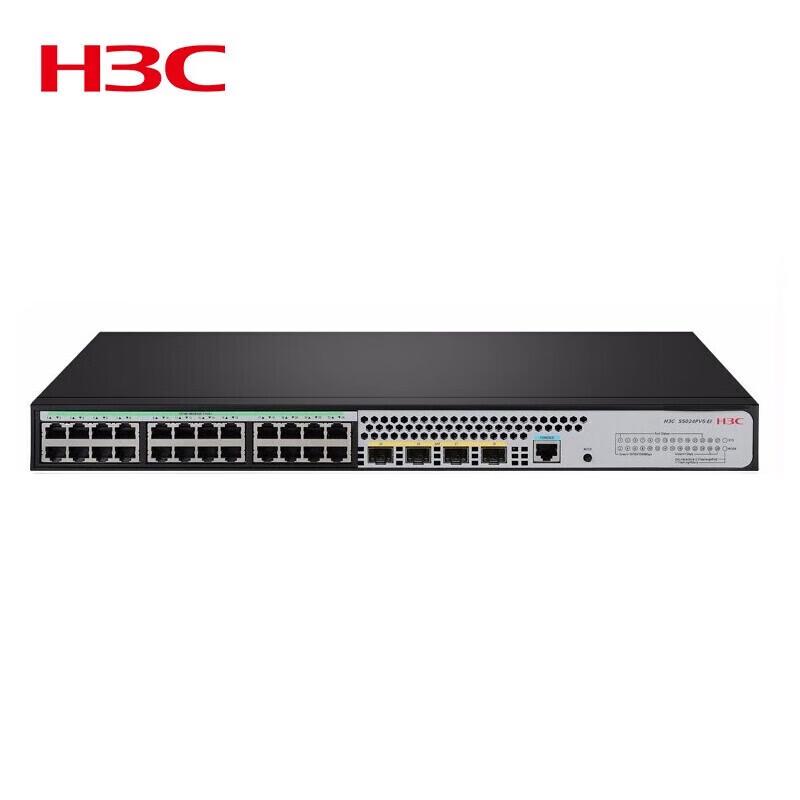 

H3C S1850V2-28X-HPWR Managed Layer 2 PoE+ Switch
