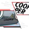 3D Car Decor S Logo Front Hood Grille Emblem Sticker For Mini Cooper S R53 R52 R56 F57 F55 F56 JCW Fender Rear Trunk Body Badge