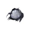 Wall Creative Broken Door Ornaments Window Halloween Decoration Window Sticker Window Decoration Bumping Window Ghost