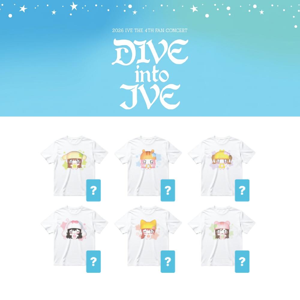Pre-order IVE The 4th Concert DIVE Into IVE T-shirt