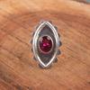 Rare Pink Rubellite Gemstone 925 Sterling Silver Jewelry Handmade Partywear Ring RR-6-12