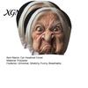 Auto Interior Accessories 2Pcs Funny Granny Face Car Headrest Covers, Breathable Seat Vehicle Protector Protectors, Stretchy Universal for SUV