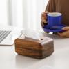 UOSUUOSU Walnut Wood Tissue Box