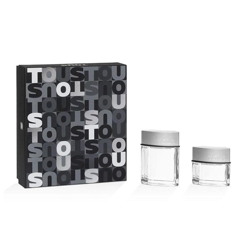TOUS Man Perfume Set Boxed Amber Fragrance Eau de Toilette EDT + Man 100ml+50ml коричневый