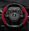 O2Leather Car Steering Wheel Cover For Volkswagen VW Golf 5 7 Mk5 Passat R GT Touran Up Polo Jetta B8 Tiguan GTD Scirocco GTI Golf
