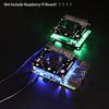 For Raspberry Pi 4B/3B+/3B Case Extension Board Heat Sink with Cooling Fan