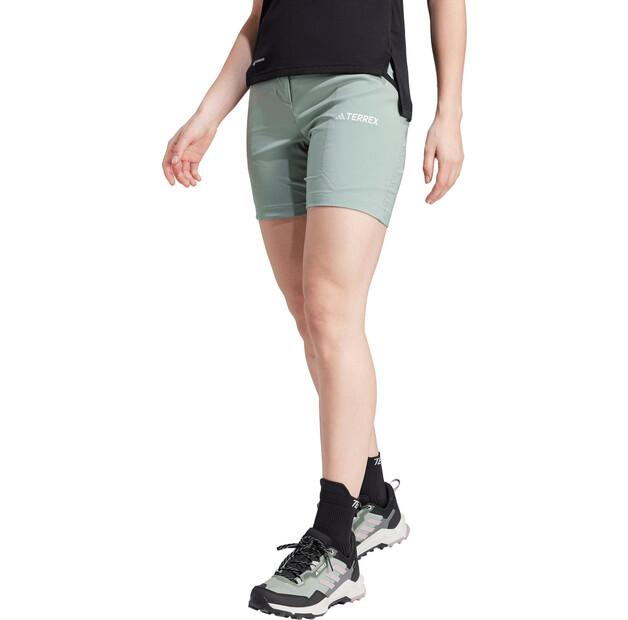 Шорты Adidas Terrex Xperior Mid Shorts Woman (IJ8302) зеленый