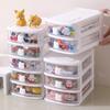 2/3/4/5 Layer Desktop Storage Organizer Home Storage Cosmetic Transparent Storage Box Student Desktop Stationery Organize Drawer