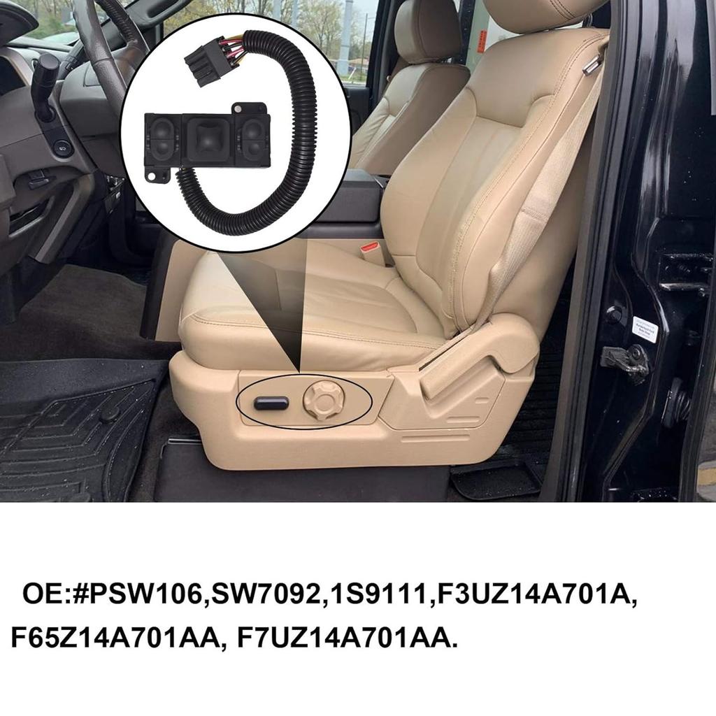 Truck Accessories Seats Power Switch Replacement Power Seats Adjustment Tilt Control Switch F7UZ14A701AA