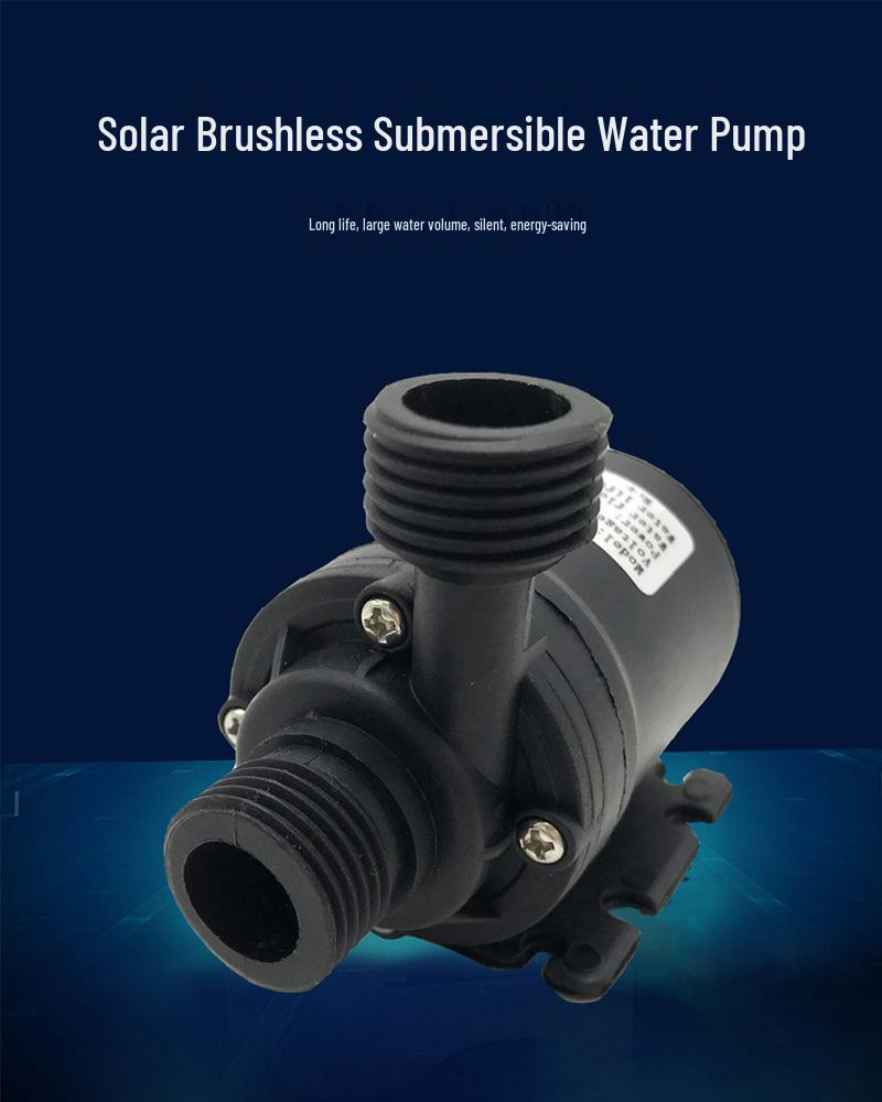 DC Brushless Mini Submersible Water Pump for Solar and Car Washing Applications