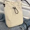 Purse Nylon Shoulder Bag Crossbody Bag Mobile Phone Bag Drawstring Canvas Bag  Office Worker