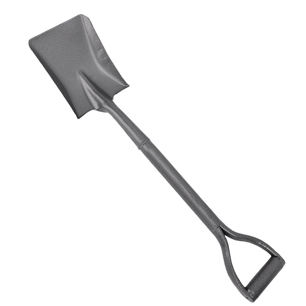 All Metal Shovel for Digging Gardening Planting Small Shovel Spade Short Round D Handle Mn Steel 76cm