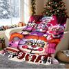 Five Nights At Freddy's Pattern Blanket for Home Decoration, Bed, Sofa, Car Travel, Camping, Suitable for All Seasons, Birthday Christmas Gift