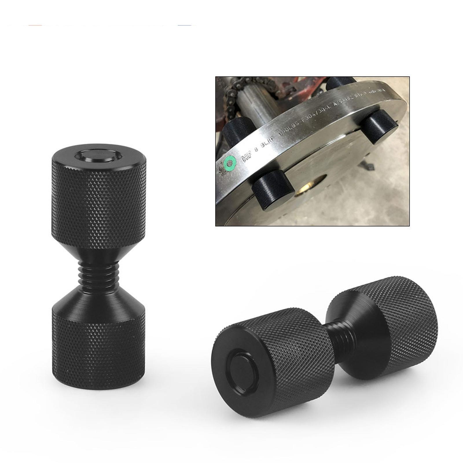 

Набор из 2 штук штифтов с двумя отверстиями 1-1/8 дюйма, набор штифтов для выравнивания фланцев, резьбовой штифт для выравнивания фланцев с двумя отверстиями, инструменты для монтажника трубопроводов One Size чёрный