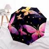 1 ud. Paraguas Automático Plegable Compacto Mariposa Fantasía, Paraguas Portátil para Todas las Estaciones para Mujeres/Hombres F1124205