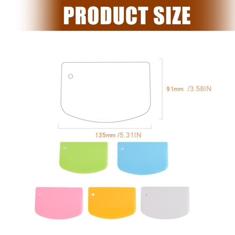 Baking Tool Cake Cream Spatula Dough Cutter And Butter Scraperboard With Smooth Edged For Perfect Result Easy Cleaning