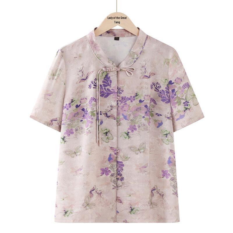Datang Furen Elderly Women s Summer Short-Sleeve Shirt 3XL