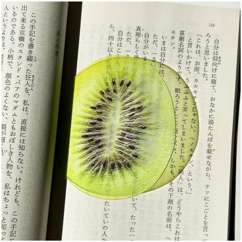 Premium Feeling Apple Bookmark Delicate Grape Tomato Bookmarks New Reading Mark  Reading Accessory