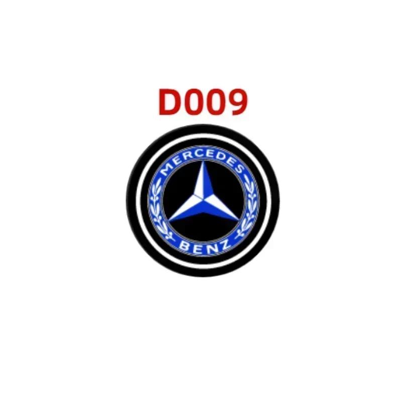Car Sticker New 2025 For Mercedes Benz 2x Auto Door Projector Lamp For Mercedes Benz R ML GL Class W215 W164 X164 2019 LED Car D