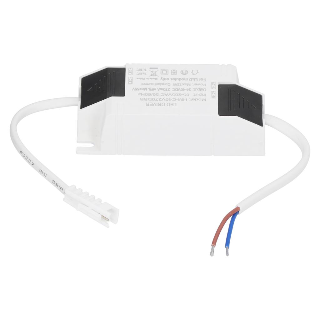 12W LED Driver Constant Current 270mA Input AC85‑265V Output DC24‑40V Power Transformer