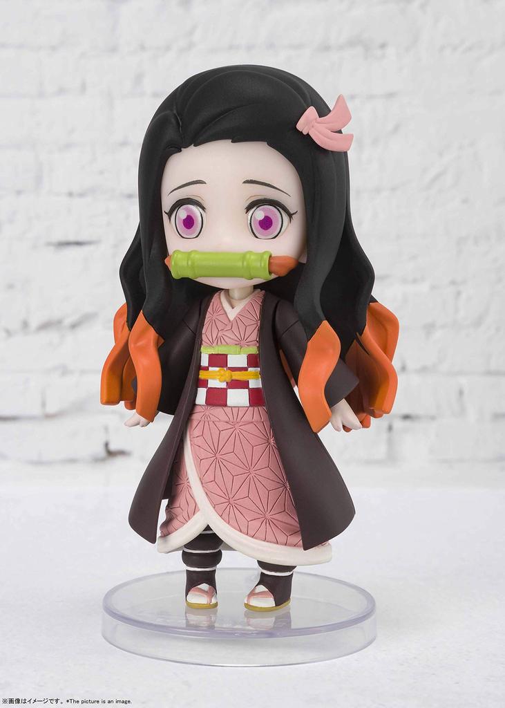 TAMASHII NATIONS Figuarts mini Demon Kimetsu no Yaiba Nezuko Kamado 90mm PVC ABS Painted Action Figure Slayer Approx. &