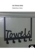 No-Drill Wall-Mounted Clothes & Towel Hook Rack