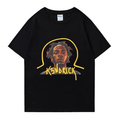 Hot Rapper Kendrick Lamar Hip Hop Print T Shirts 2024 Men Women Vintage Oversized Short Sleeve T-shirt Unisex Summer Cotton Tops